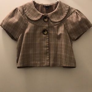 Cropped blouse